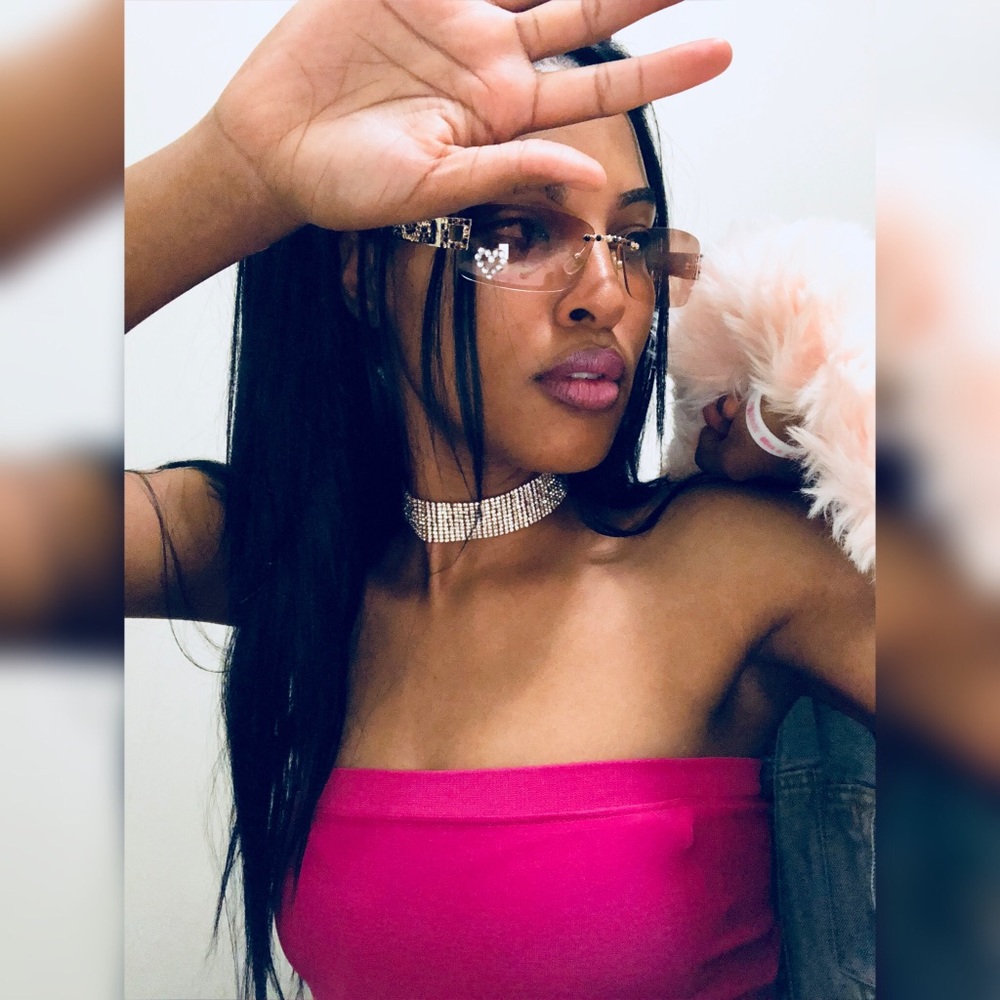 2000s Fashion Studded Choker